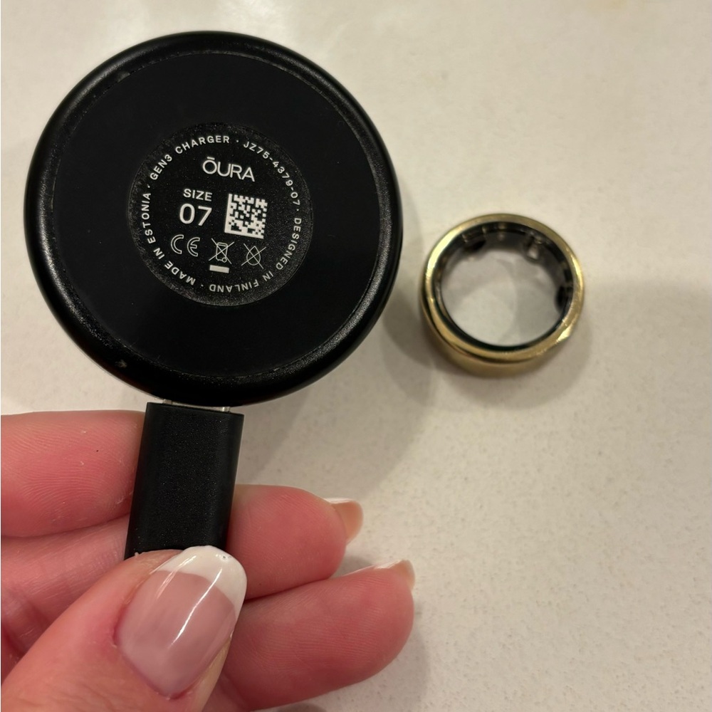 Horizon Oura Generation 3, Gold, size 7
